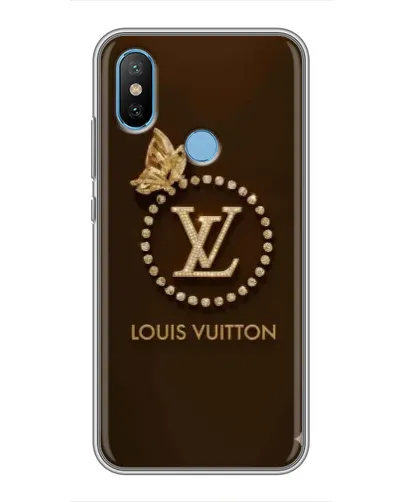 Чехол для Xiaomi Mi6X с картинкой «LV — золотая печать»