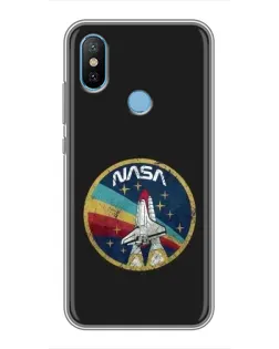 Чехол для Xiaomi Mi6X с картинкой «NASA — эмблема миссии»