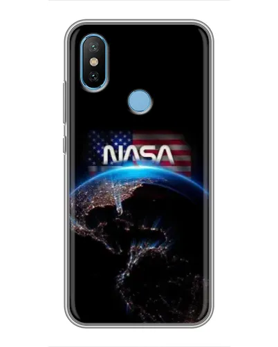 Чехол для Xiaomi Mi6X с картинкой «Земля из космоса NASA»