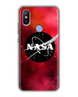 Чохол для Xiaomi Mi6X з картинкою «NASA — червона туманність» Чохол для Xiaomi Mi6X з картинкою «NASA — червона туманність»