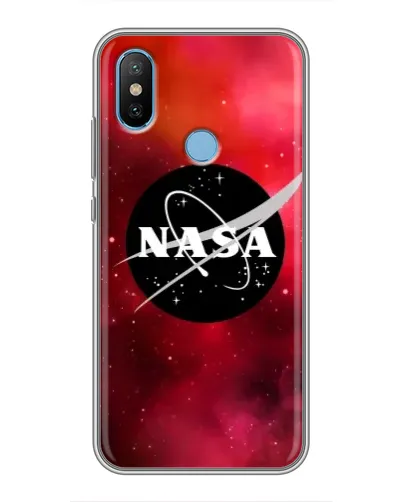 Чехол для Xiaomi Mi6X с картинкой «NASA — красная туманность»