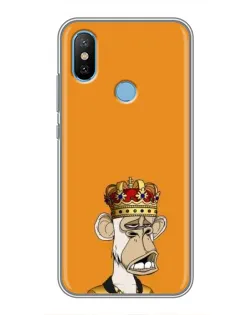 Чохол для Xiaomi Mi6X з картинкою «Золота мавпа Bored Ape» Чохол для Xiaomi Mi6X з картинкою «Золота мавпа Bored Ape»