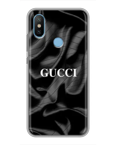 Чехол для Xiaomi Mi6X с картинкой «Gucci — шелковые волны»