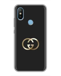 Чехол для Xiaomi Mi6X с картинкой «Минимализм Gucci»