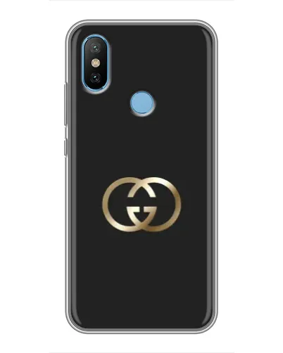 Чехол для Xiaomi Mi6X с картинкой «Минимализм Gucci»