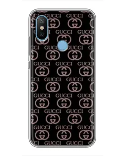 Чехол для Xiaomi Mi6X с картинкой «Классическая монограмма Gucci»