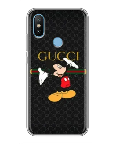 Чехол для Xiaomi Mi6X с картинкой «Микки Маус Gucci»