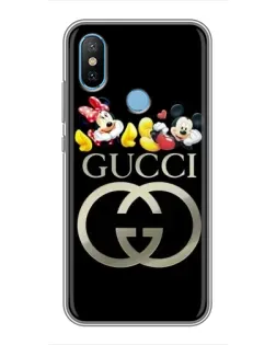 Чехол для Xiaomi Mi6X с картинкой «Gucci — герои Disney»
