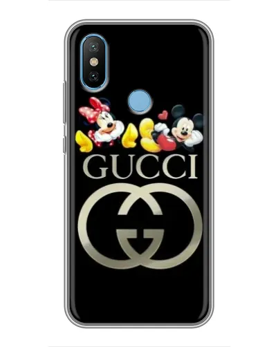 Чехол для Xiaomi Mi6X с картинкой «Gucci — герои Disney»