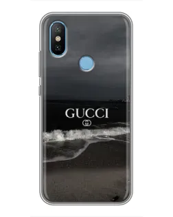 Чехол для Xiaomi Mi6X с картинкой «Gucci — морской прибой»