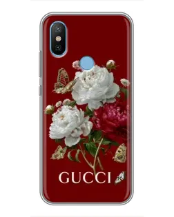 Чехол для Xiaomi Mi6X с картинкой «Gucci —  сад»