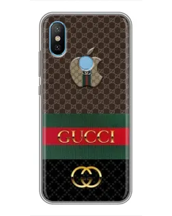 Чехол для Xiaomi Mi6X с картинкой «Gucci — брендированный десерт»