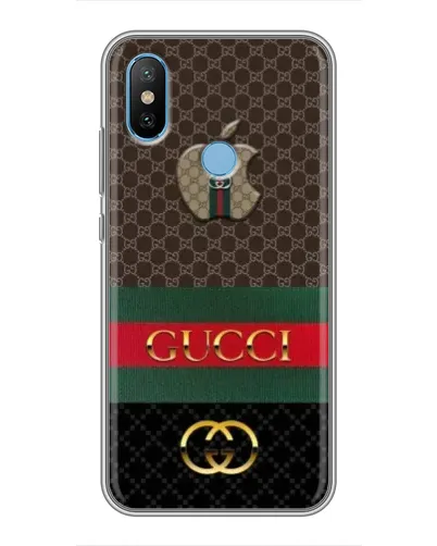 Чехол для Xiaomi Mi6X с картинкой «Gucci — брендированный десерт»