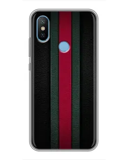 Чехол для Xiaomi Mi6X с картинкой «Gucci — неоновая линия»