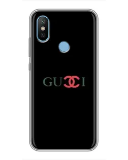 Чехол для Xiaomi Mi6X с картинкой «Gucci — красный градиент»