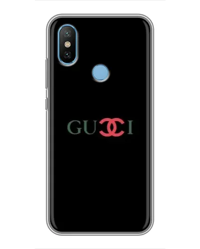 Чехол для Xiaomi Mi6X с картинкой «Gucci — красный градиент»