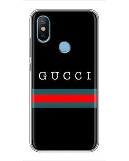 Чехол для Xiaomi Mi6X с картинкой «Gucci — красный пояс»