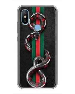 Чохол для Xiaomi Mi6X з картинкою «Gucci — змія на смузі» Чохол для Xiaomi Mi6X з картинкою «Gucci — змія на смузі»
