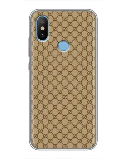 Чохол для Xiaomi Mi6X з картинкою «Gucci — класичний беж» Чохол для Xiaomi Mi6X з картинкою «Gucci — класичний беж»