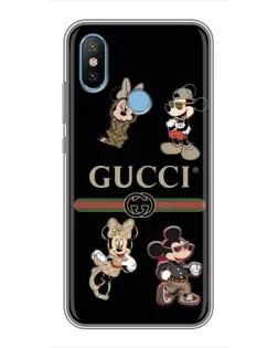 Чохол для Xiaomi Mi6X з картинкою «Gucci — герої Disney та монограма» Чохол для Xiaomi Mi6X з картинкою «Gucci — герої Disney та монограма»