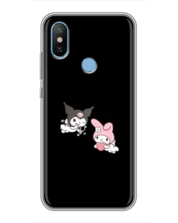 Чехол для Xiaomi Mi6X с картинкой «My Melody и Kuromi»