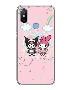 Чехол для Xiaomi Mi6X с картинкой «My Melody и Kuromi»