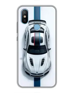 Чехол для Xiaomi Mi6X с картинкой «Вид сверху — BMW M»