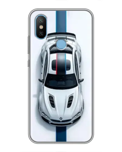 Чехол для Xiaomi Mi6X с картинкой «Вид сверху — BMW M»