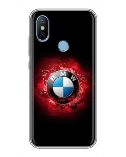 Чехол для Xiaomi Mi6X с картинкой «Логотип BMW — вспышка»