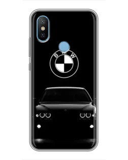 Чехол для Xiaomi Mi6X с картинкой «BMW — взгляд из темноты»