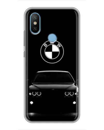 Чехол для Xiaomi Mi6X с картинкой «BMW — взгляд из темноты»