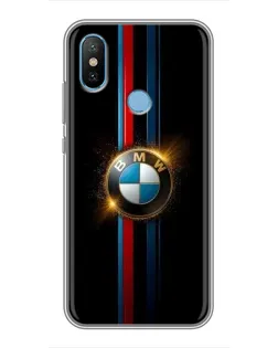 Чехол для Xiaomi Mi6X с картинкой «BMW M-Power неон»
