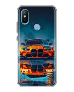 Чехол для Xiaomi Mi6X с картинкой «BMW — золотая эмблема»
