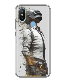 Чохол для Xiaomi Mi6X з картинкою «PUBG — боєць у пилу»