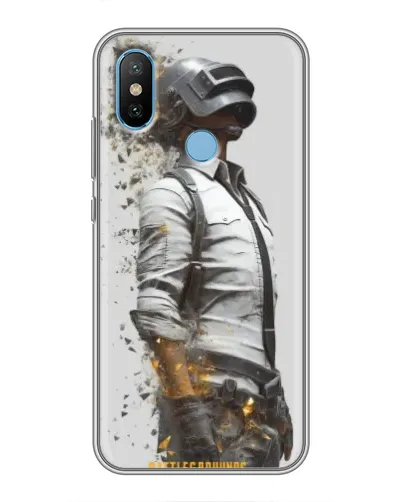 Чохол для Xiaomi Mi6X з картинкою «PUBG — боєць у пилу» Чохол для Xiaomi Mi6X з картинкою «PUBG — боєць у пилу»