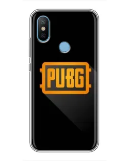 Чохол для Xiaomi Mi6X з картинкою «PUBG — рамка лого»