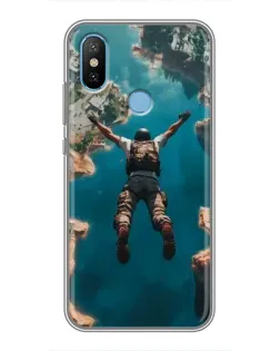 Чохол для Xiaomi Mi6X з картинкою «PUBG — вільне падіння»