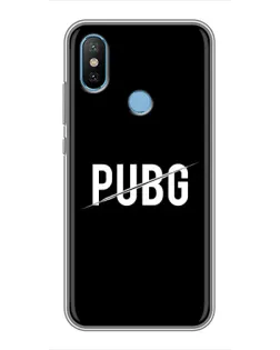 Чохол для Xiaomi Mi6X з картинкою «PUBG — білий логотип»