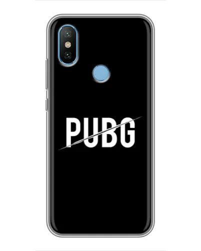 Чохол для Xiaomi Mi6X з картинкою «PUBG — білий логотип» Чохол для Xiaomi Mi6X з картинкою «PUBG — білий логотип»