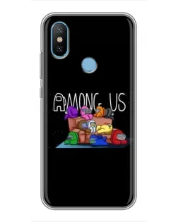 Чохол для Xiaomi Mi6X з картинкою «Логотип Among Us» Чохол для Xiaomi Mi6X з картинкою «Логотип Among Us»