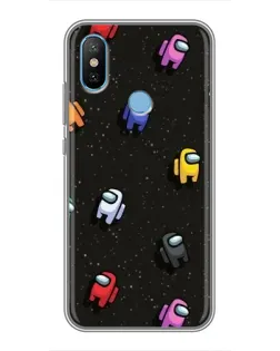 Чохол для Xiaomi Mi6X з картинкою «Космічний патерн Among Us» Чохол для Xiaomi Mi6X з картинкою «Космічний патерн Among Us»