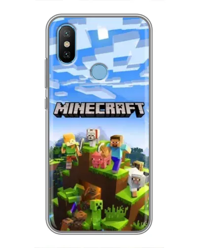 Чехол для Xiaomi Mi6X с картинкой «Minecraft классический мир» Чехол для Xiaomi Mi6X с картинкой «Minecraft классический мир»