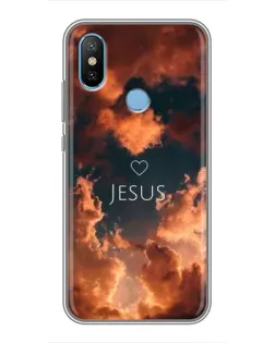 Чохол для Xiaomi Mi6X з картинкою «Сяйво Імені Jesus»