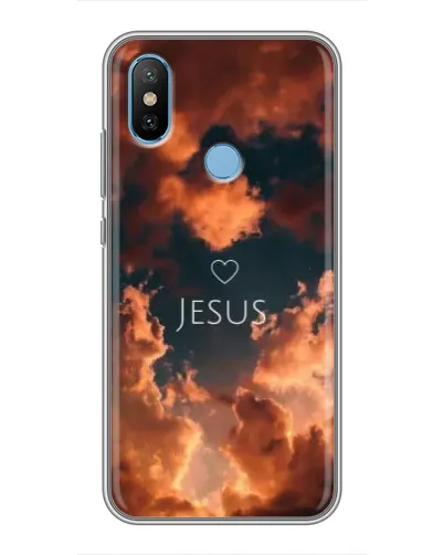 Чохол для Xiaomi Mi6X з картинкою «Сяйво Імені Jesus»