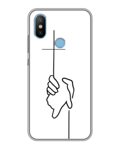Чохол для Xiaomi Mi6X з картинкою «Рука тримає»