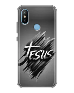 Чохол для Xiaomi Mi6X з картинкою «Напис Jesus Graffiti»