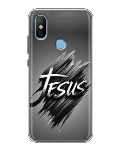 Чохол для Xiaomi Mi6X з картинкою «Напис Jesus Graffiti»