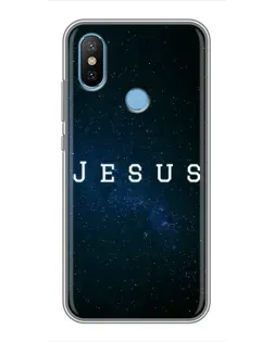 Чохол для Xiaomi Mi6X з картинкою «Зоряне небо Jesus»