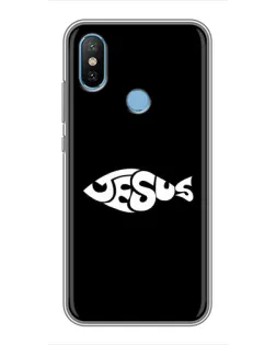 Чохол для Xiaomi Mi6X з картинкою «Риба Jesus» Чохол для Xiaomi Mi6X з картинкою «Риба Jesus»