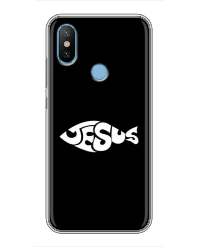 Чохол для Xiaomi Mi6X з картинкою «Риба Jesus» Чохол для Xiaomi Mi6X з картинкою «Риба Jesus»